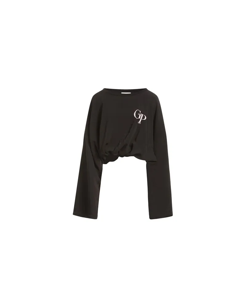 Gaëlle Bonheur TOPS - Sweatshirtsauf YOOX.COM Schwarz
