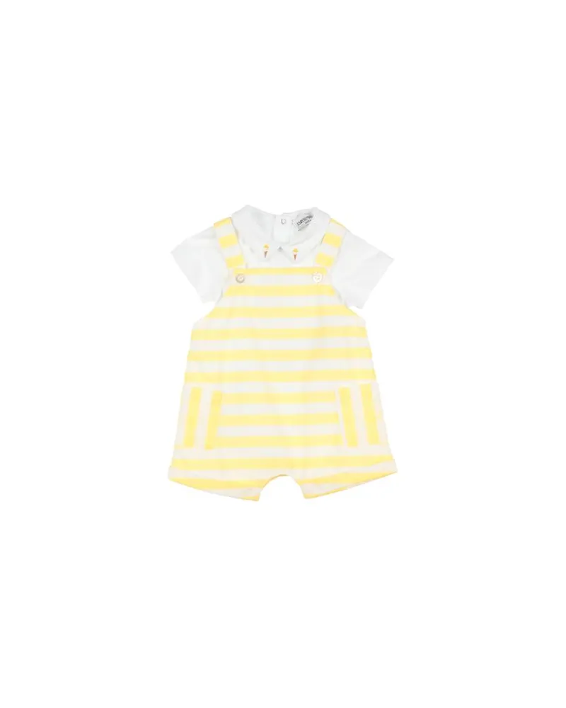 Emporio Armani NEUGEBORENE - Babykleidung-Setsauf YOOX.COM Gelb
