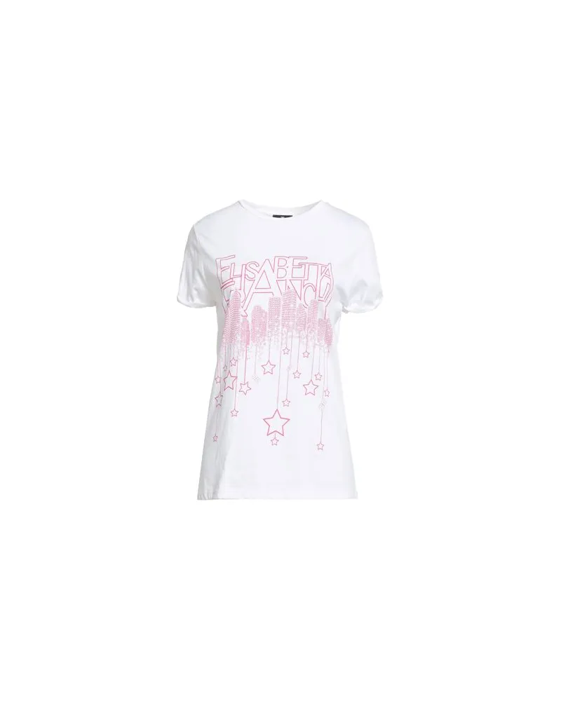Elisabetta Franchi TOPS - T-shirtsauf YOOX.COM Weiß