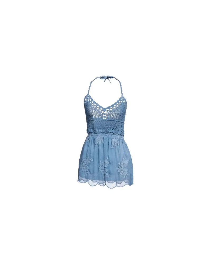Guess TOPS - Topsauf YOOX.COM Taubenblau
