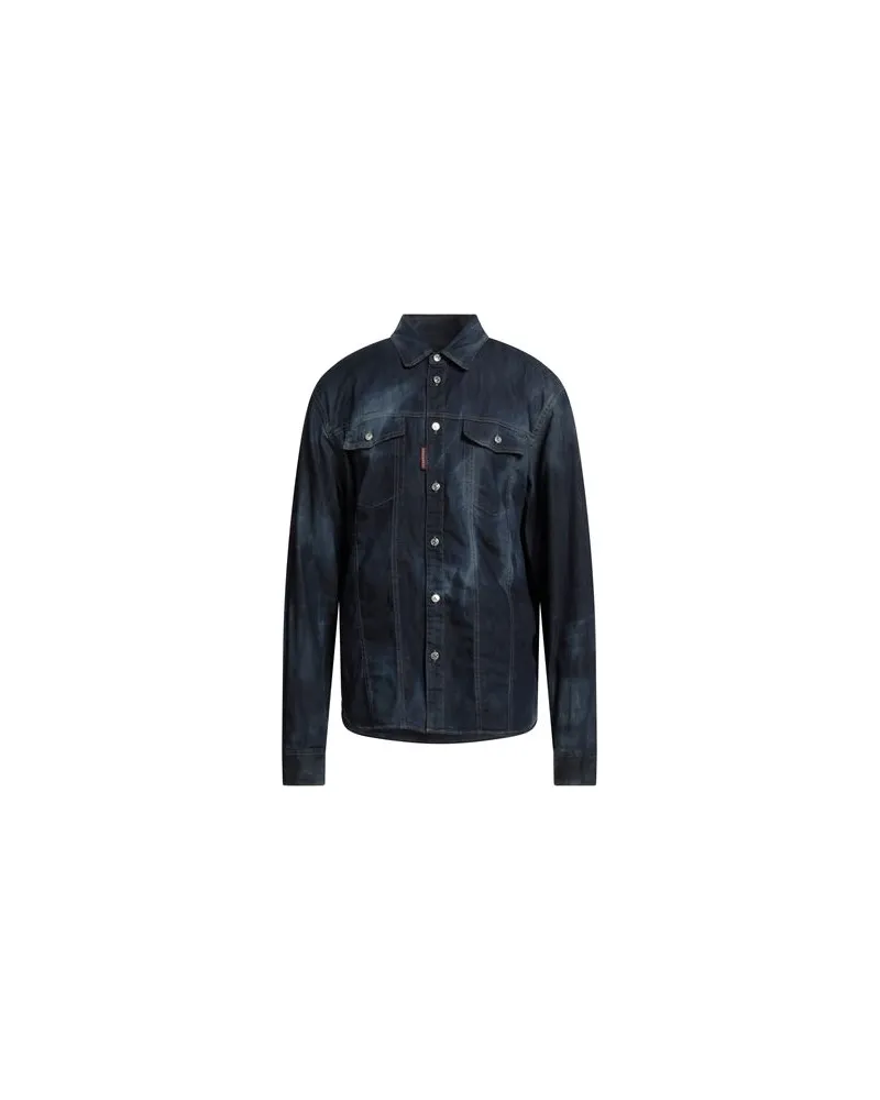 Dsquared2 TOPS - Jeanshemdenauf YOOX.COM Blau