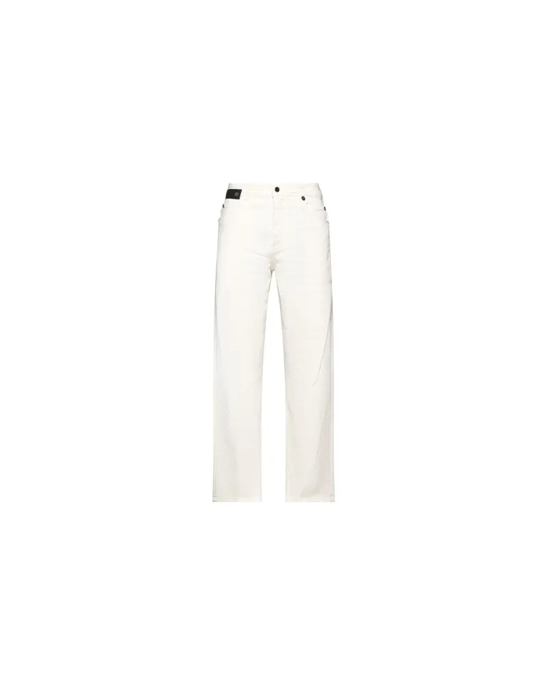 Neil Barrett HOSEN & RÖCKE - Jeanshosenauf YOOX.COM Elfenbein