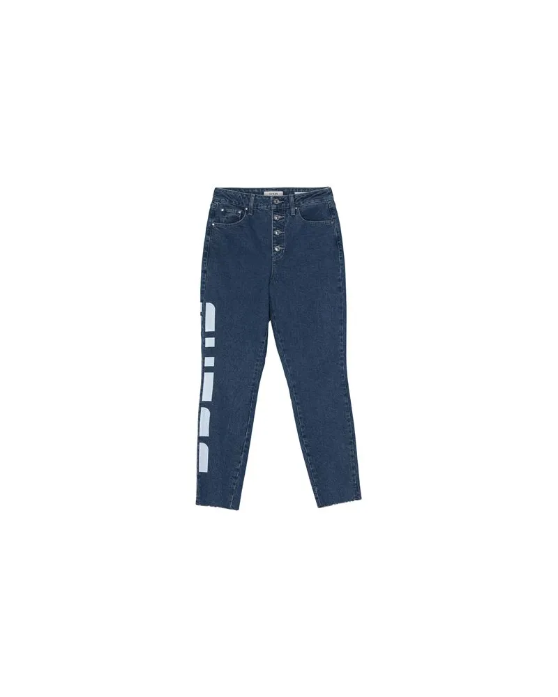 Guess HOSEN & RÖCKE - Jeanshosenauf YOOX.COM Blau