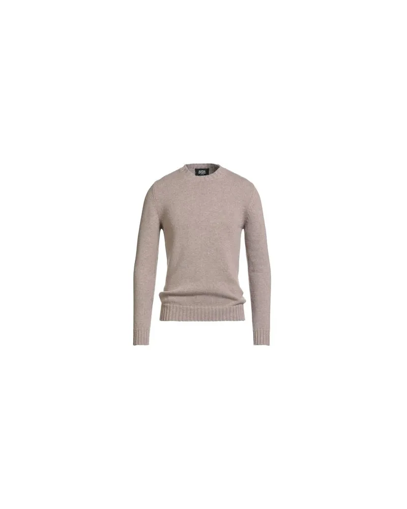 Alpha Studio STRICKWAREN - Pulloverauf YOOX.COM Sand