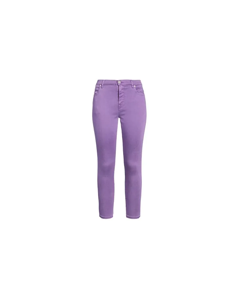 PT TORINO HOSEN & RÖCKE - Jeanshosenauf YOOX.COM Violett