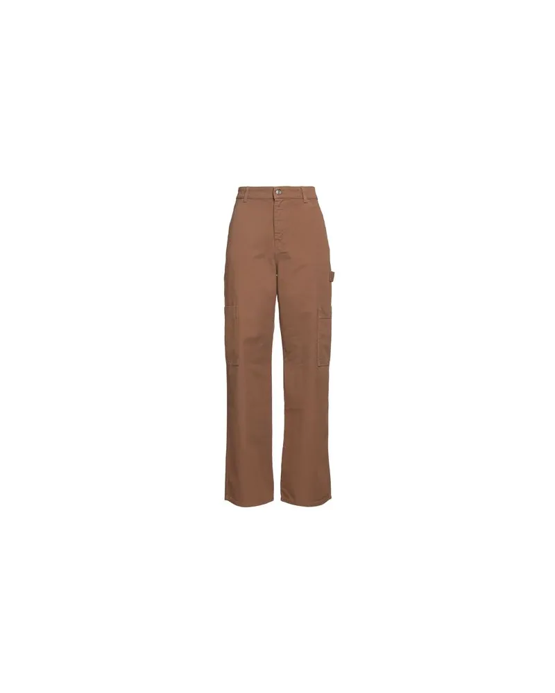 VICOLO HOSEN & RÖCKE - Jeanshosenauf YOOX.COM Schokobraun
