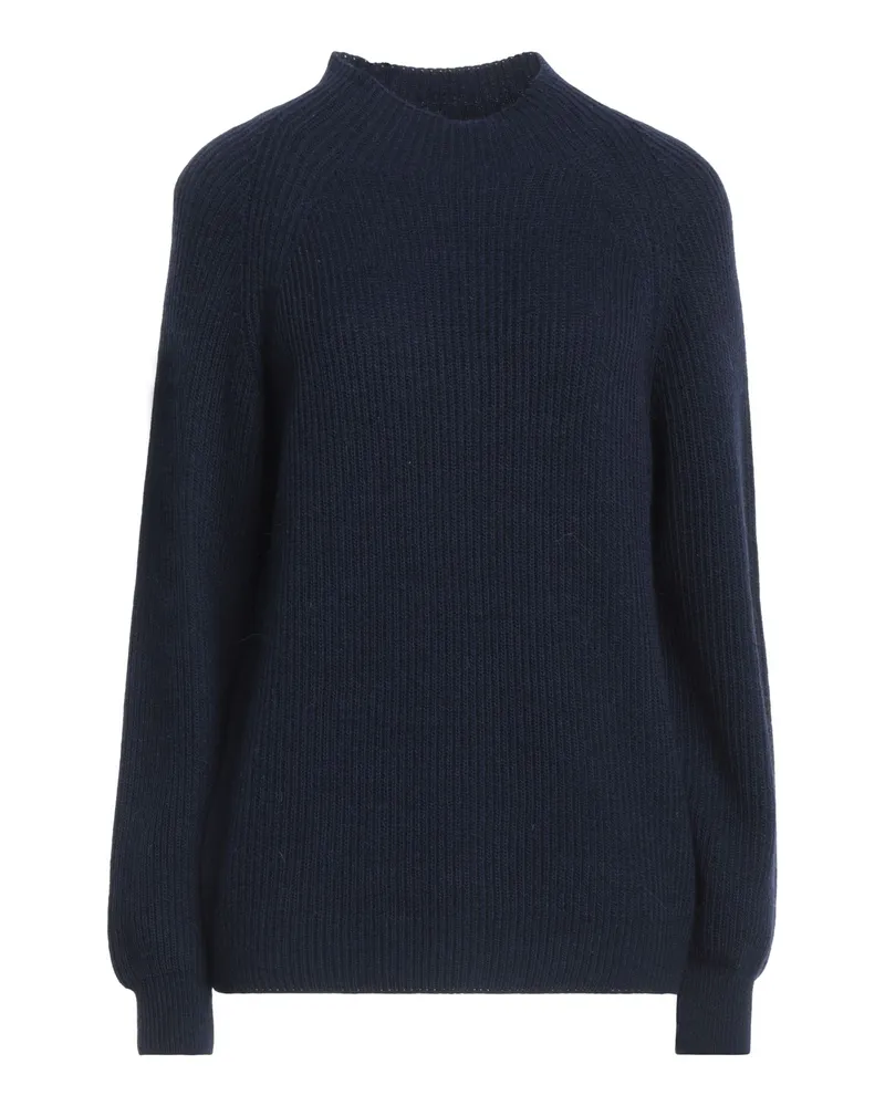 Cashmere Company Rollkragenpullover Nachtblau