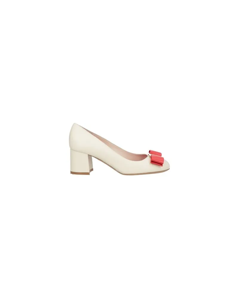 Ferragamo SCHUHE - Pumpsauf YOOX.COM Cremeweiß