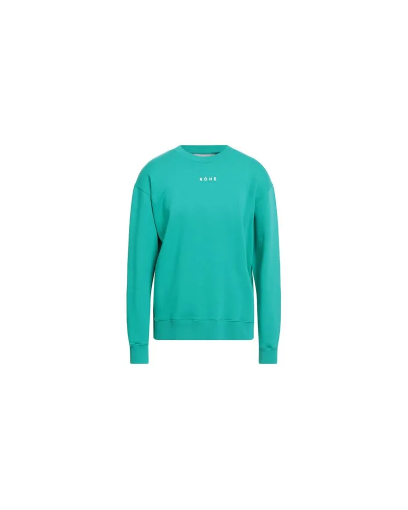 Róhe TOPS - Sweatshirtsauf YOOX.COM Smaragdgrün