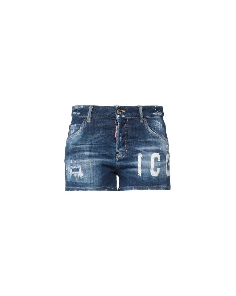Dsquared2 ICON - HOSEN & RÖCKE - Jeansshortsauf YOOX.COM Blau