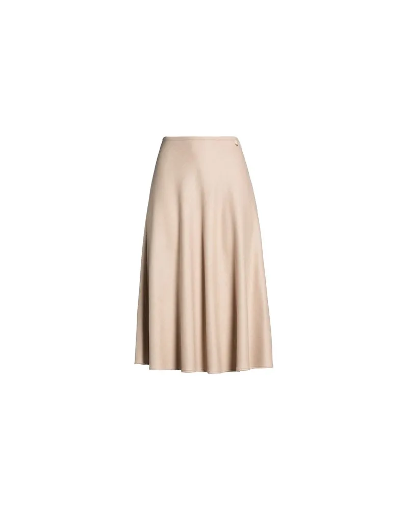 Herno HOSEN & RÖCKE - Midi-Röckeauf YOOX.COM Beige