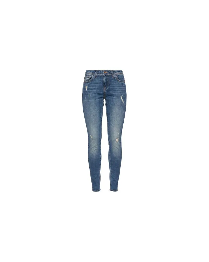 only HOSEN & RÖCKE - Jeanshosenauf YOOX.COM Blau