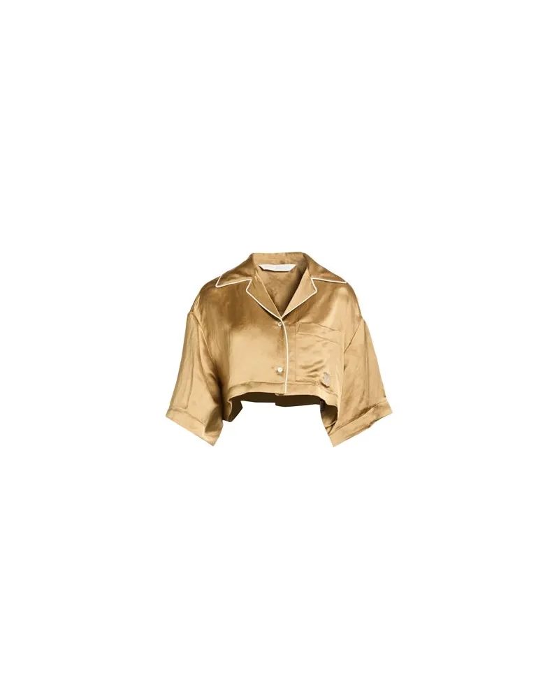 Palm Angels TOPS - Hemdenauf YOOX.COM Gold