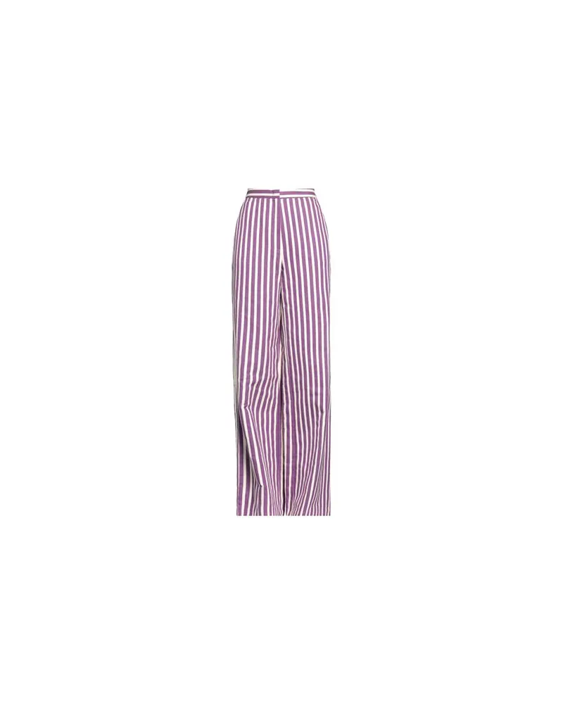 Elisabetta Franchi HOSEN & RÖCKE - Hosenauf YOOX.COM Violett