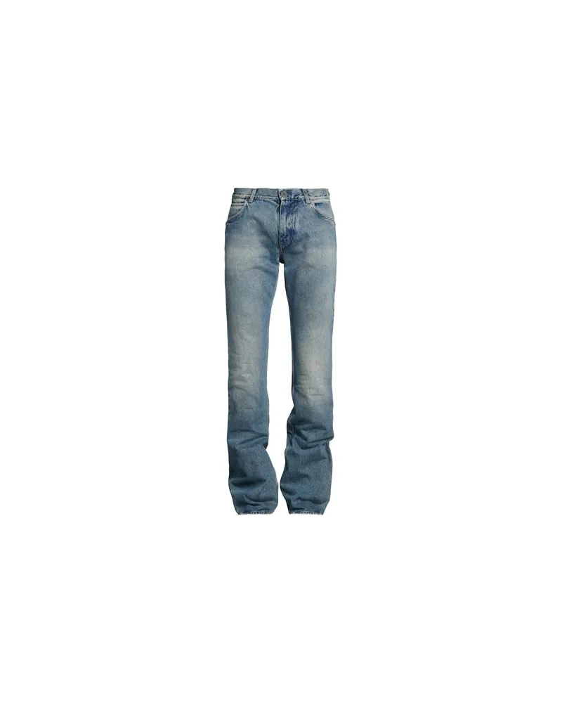 Balmain HOSEN & RÖCKE - Jeanshosenauf YOOX.COM Blau