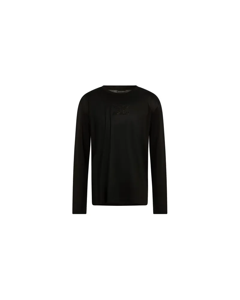 Emporio Armani TOPS - T-shirtsauf YOOX.COM Schwarz