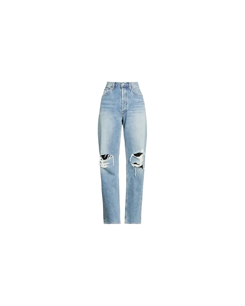 AGOLDE HOSEN & RÖCKE - Jeanshosenauf YOOX.COM Blau