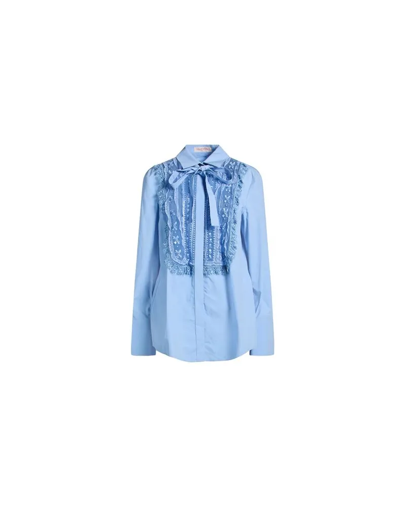 Valentino Garavani TOPS - Hemdenauf YOOX.COM Azurblau