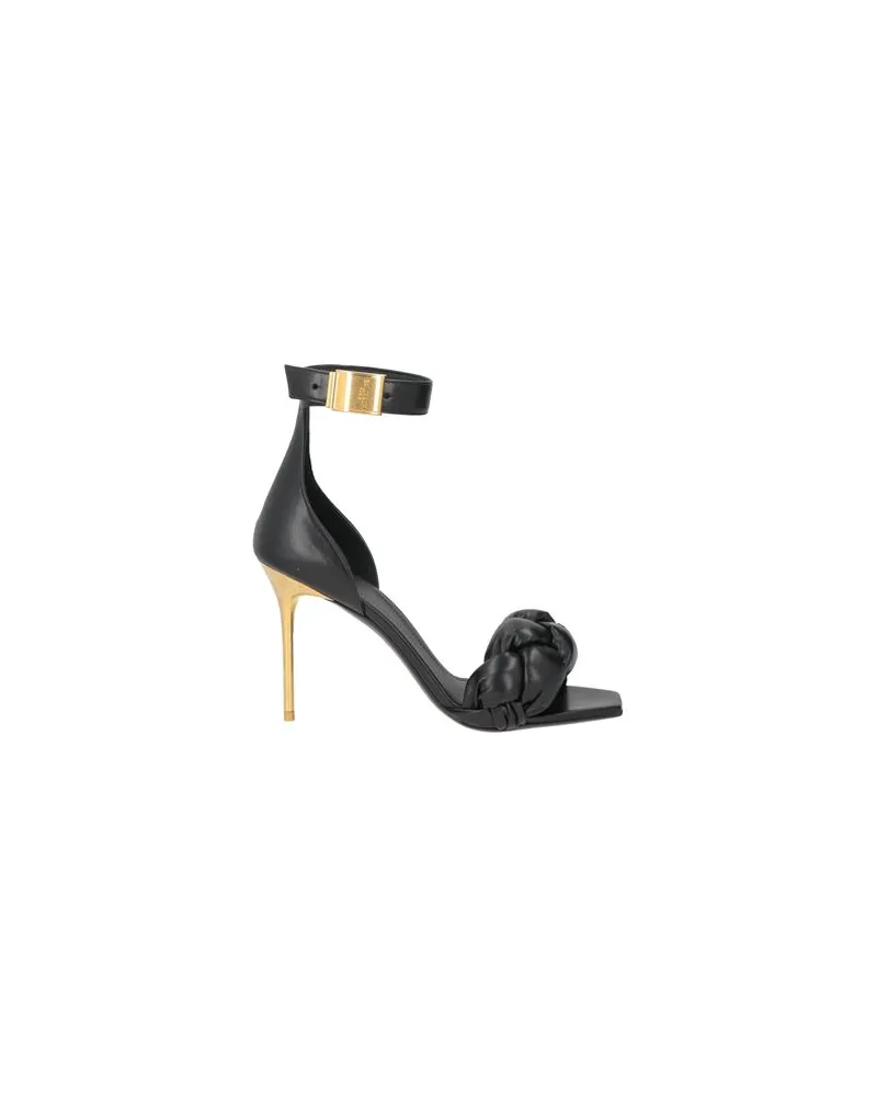 Balmain SCHUHE - Sandalenauf YOOX.COM Schwarz