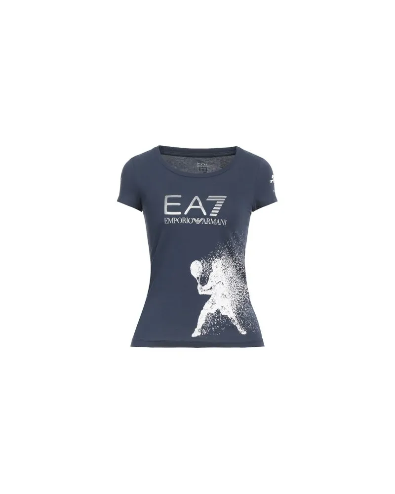 EA7 TOPS - T-shirtsauf YOOX.COM Marineblau