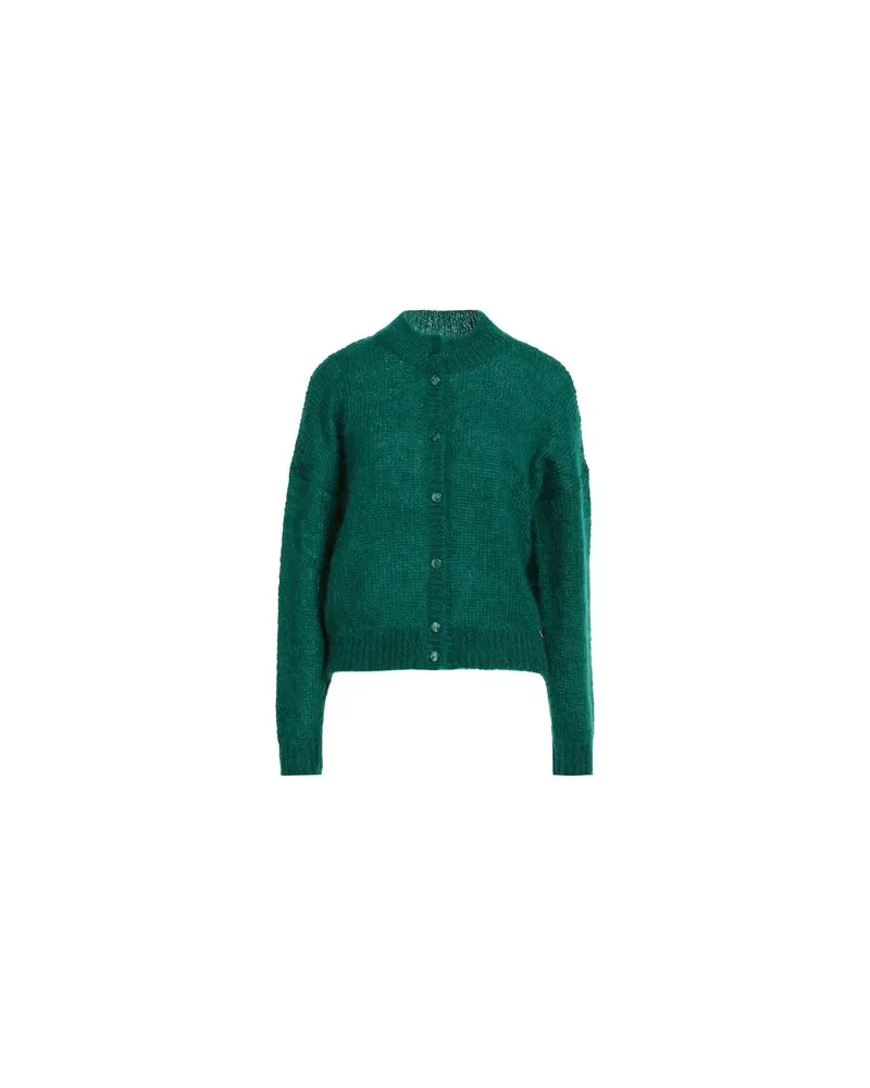 Des Petits Hauts STRICKWAREN - Strickjackenauf YOOX.COM Dunkelgrün