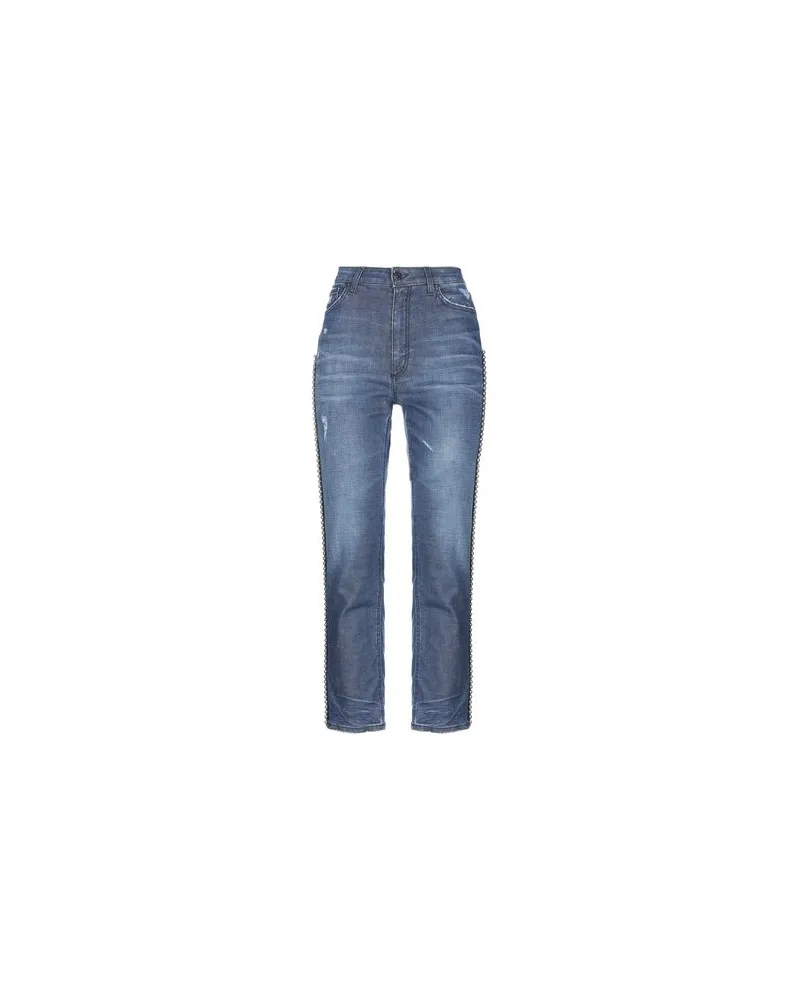 Dondup HOSEN & RÖCKE - Jeanshosenauf YOOX.COM Blau