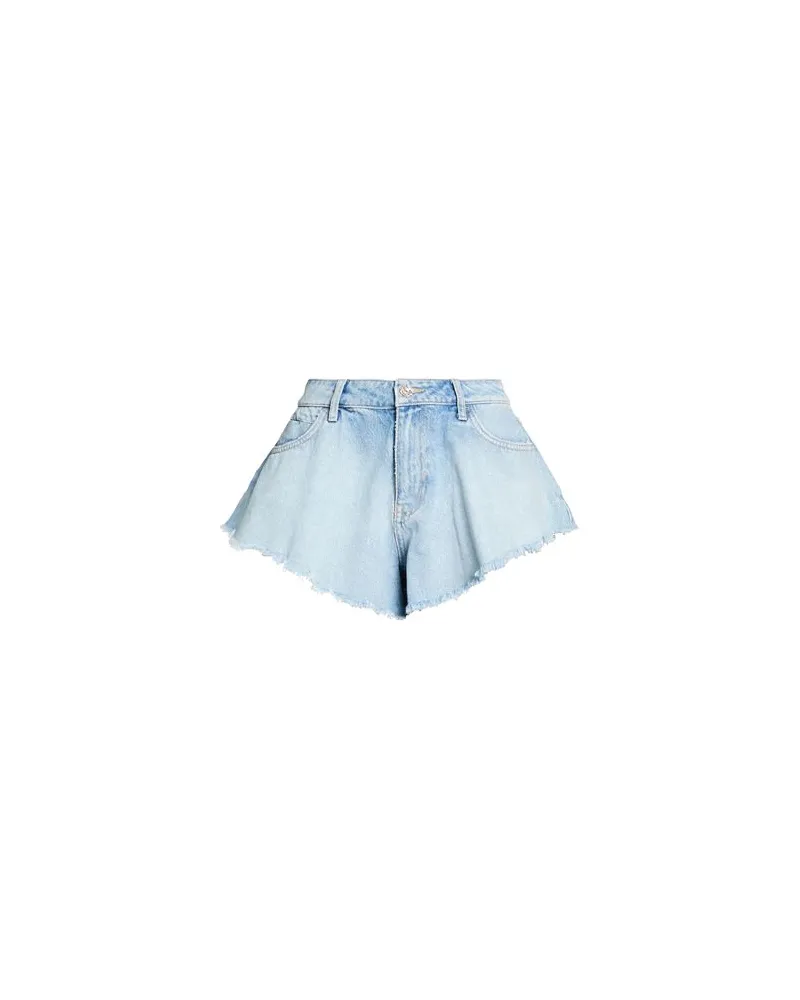 Liu Jo HOSEN & RÖCKE - Jeansshortsauf YOOX.COM Blau