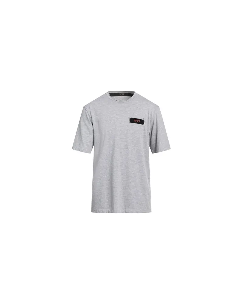 N° 21 TOPS - T-shirtsauf YOOX.COM Hellgrau