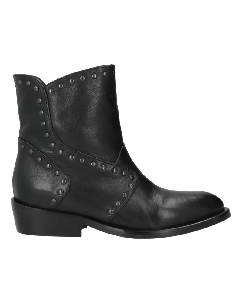 Poesie Veneziane Stiefelette Schwarz