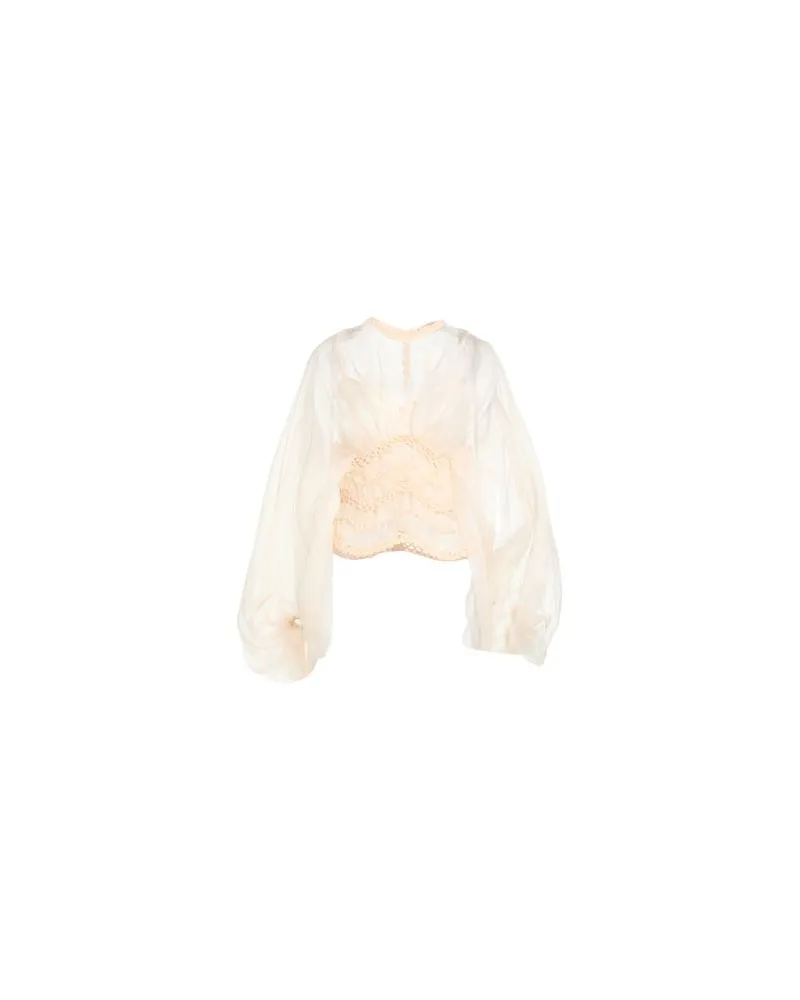Zimmermann TOPS - Topsauf YOOX.COM Cremeweiß