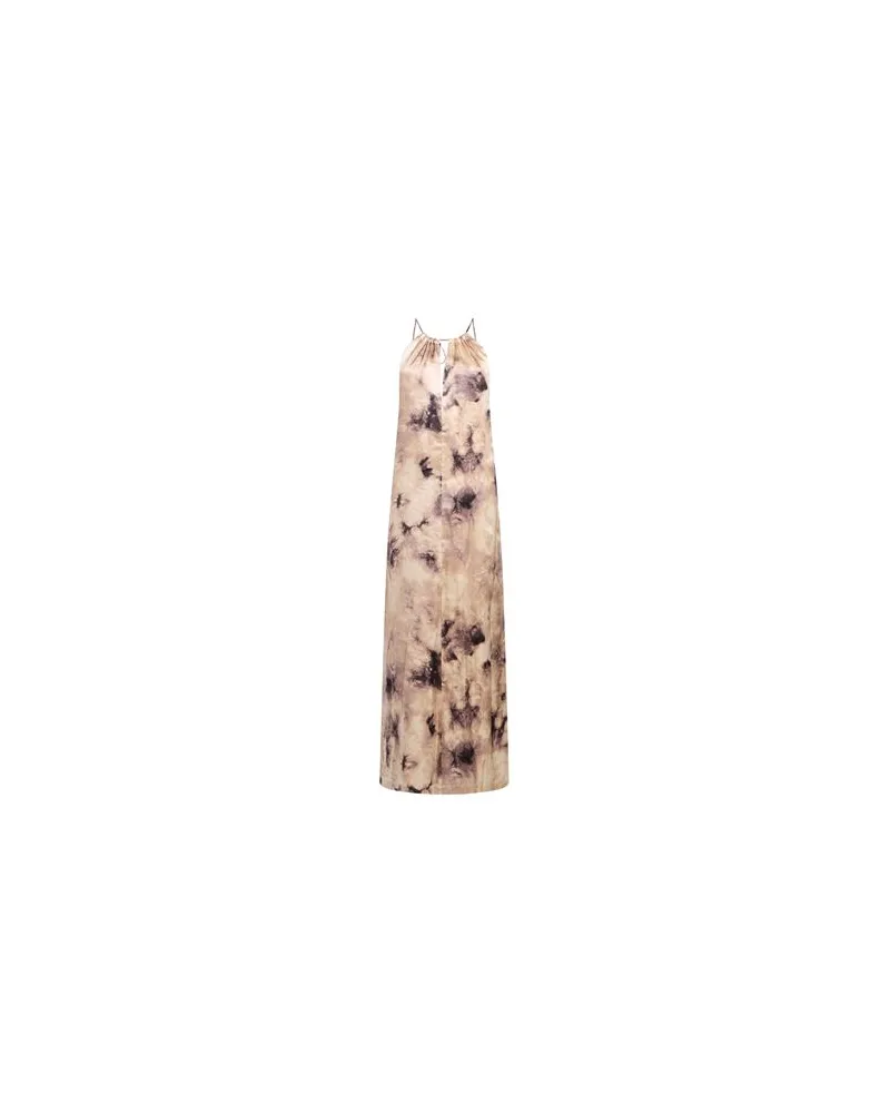 Erika Cavallini KLEIDER - Maxi-Kleiderauf YOOX.COM Beige