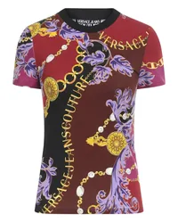 Versace Jeans T-shirts Ziegelrot