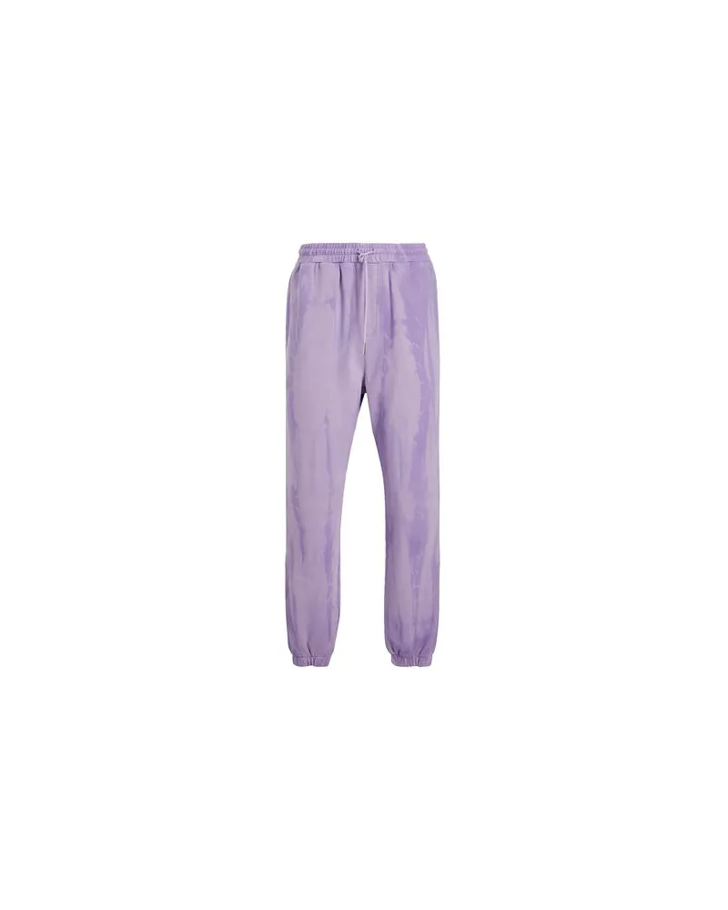 8 by Yoox ORGANIC COTTON TIE-DYE SWEATPANTS  - HOSEN & RÖCKE - Hosenauf YOOX.COM Lila