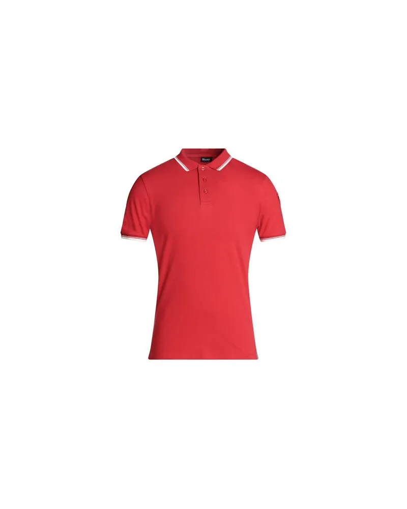 Blauer TOPS - Poloshirtsauf YOOX.COM Rot