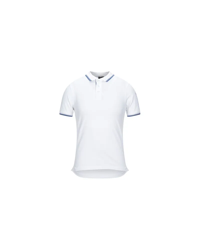 Blauer TOPS - Poloshirtsauf YOOX.COM Weiß