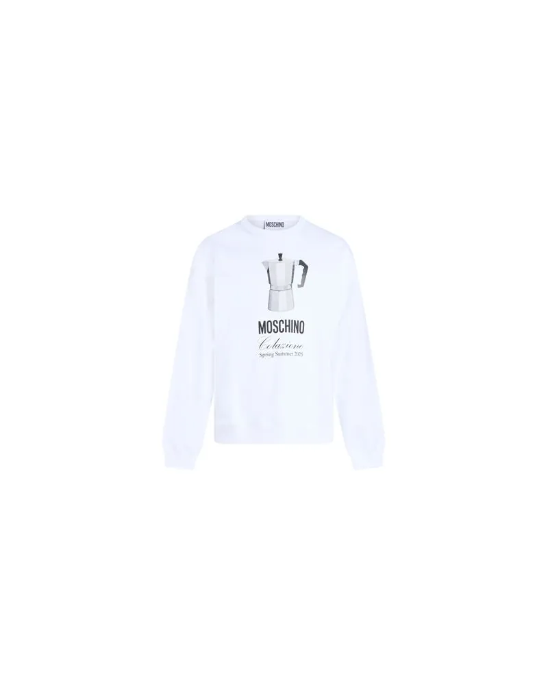Moschino TOPS - Sweatshirtsauf YOOX.COM Weiß