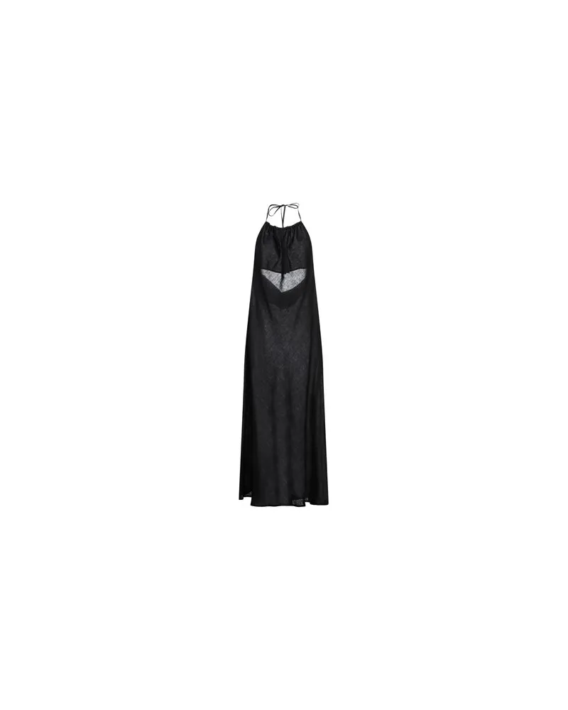 LARDINI KLEIDER - Maxi-Kleiderauf YOOX.COM Schwarz