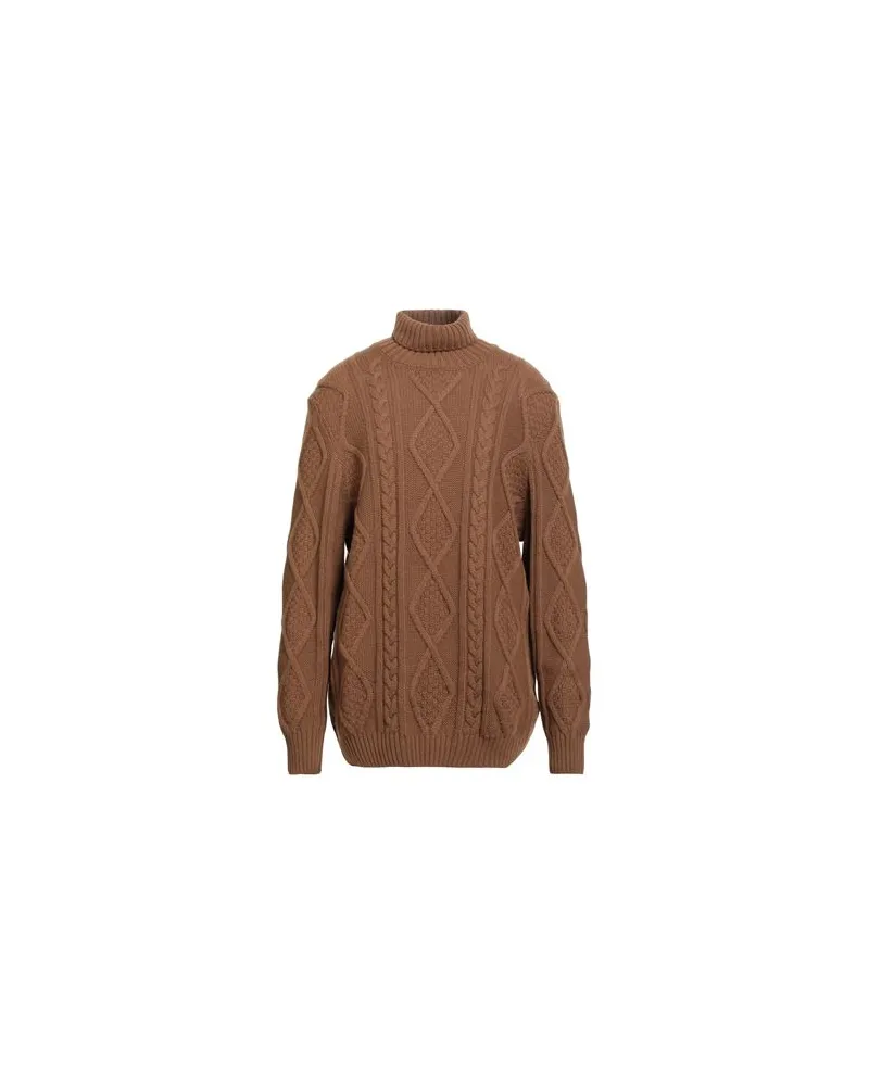 Tagliatore STRICKWAREN - Rollkragenpulloverauf YOOX.COM Kamel