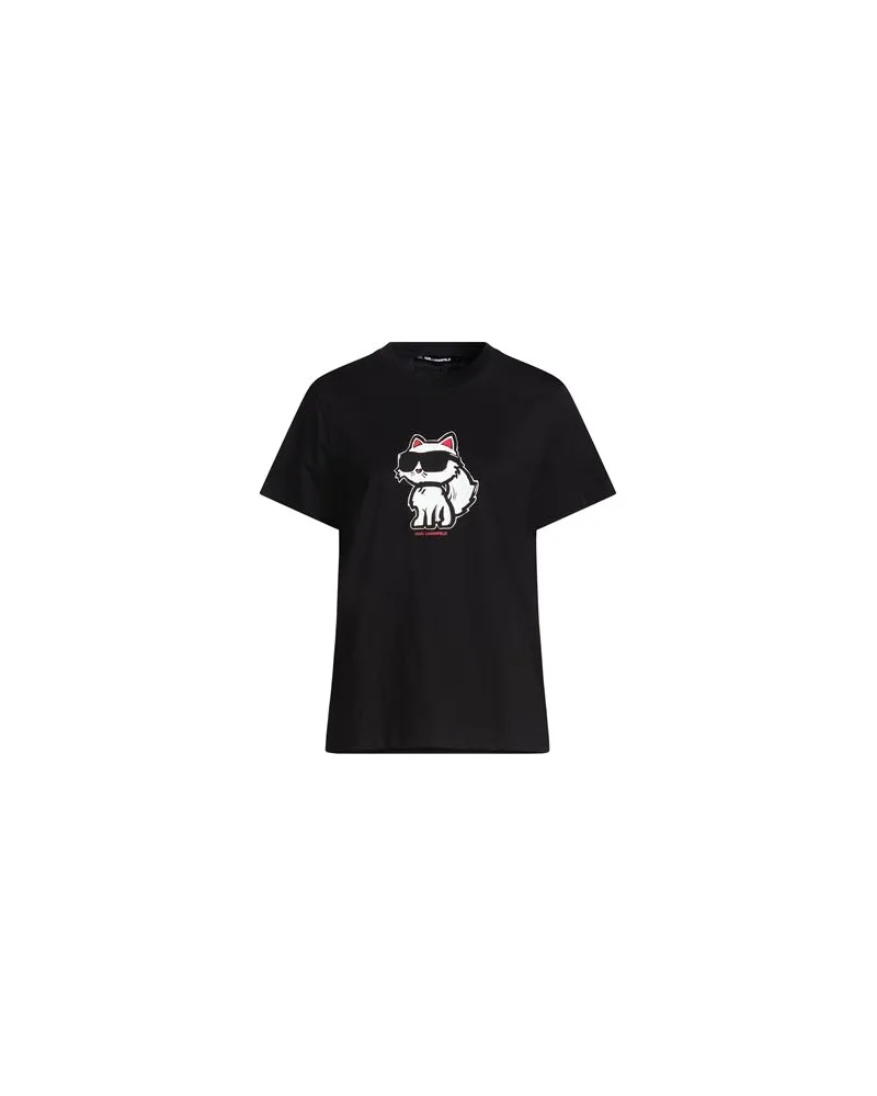 Karl Lagerfeld TOPS - T-shirtsauf YOOX.COM Schwarz