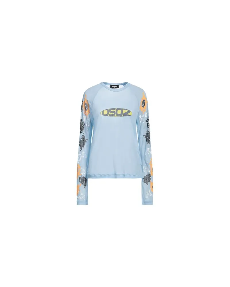 Dsquared2 TOPS - T-shirtsauf YOOX.COM Himmelblau