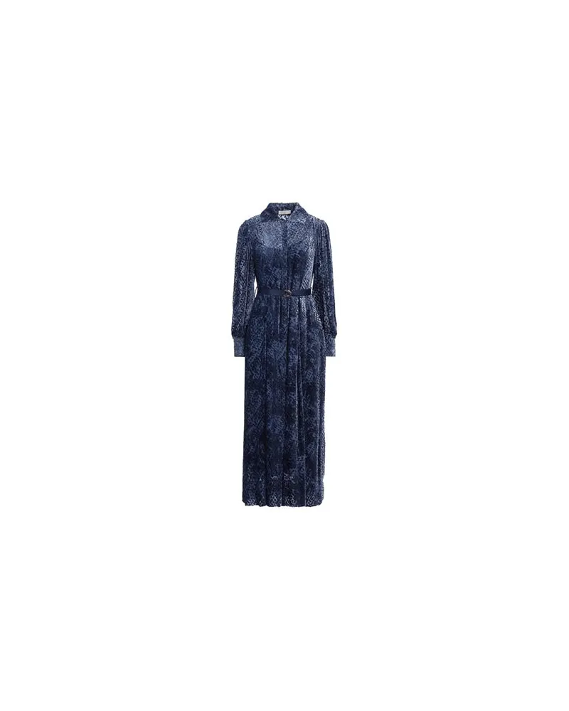 Ulla Johnson KLEIDER - Maxi-Kleiderauf YOOX.COM Blaugrau