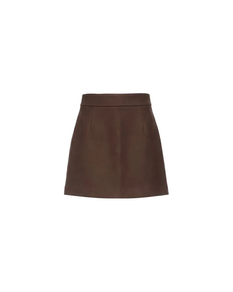 TOD'S HOSEN & RÖCKE - Miniröckeauf YOOX.COM Schokobraun