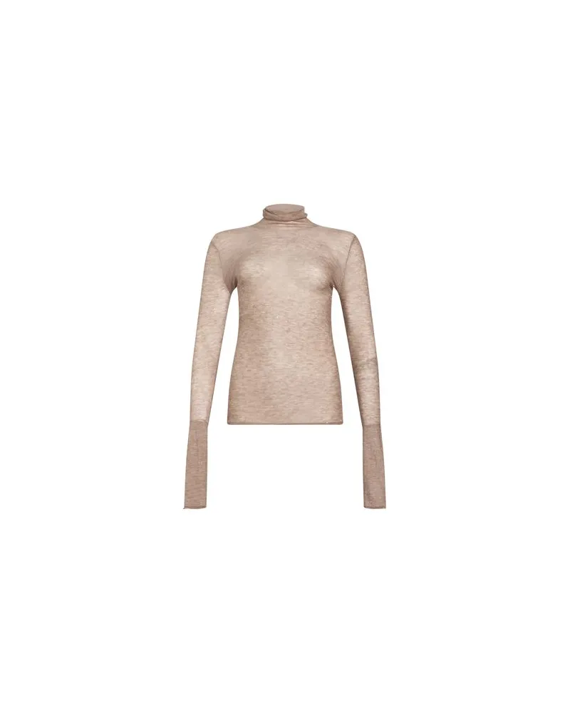Pinko STRICKWAREN - Rollkragenpulloverauf YOOX.COM Maulwurfsgrau