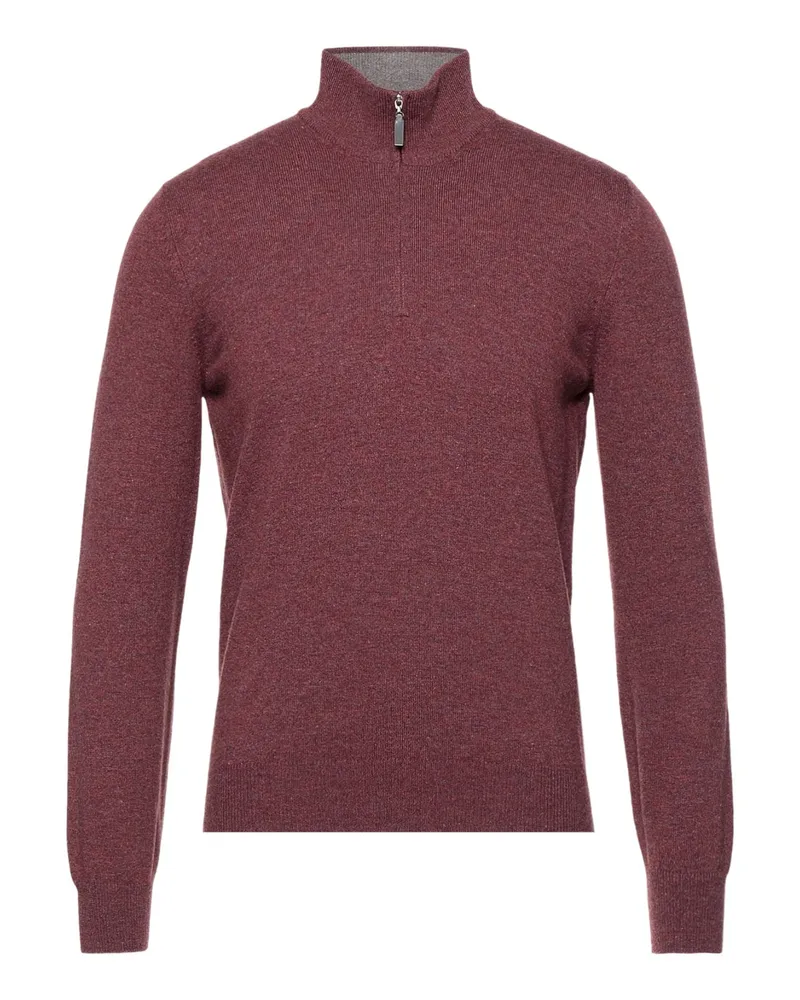 Gran Sasso Rollkragenpullover Purpur