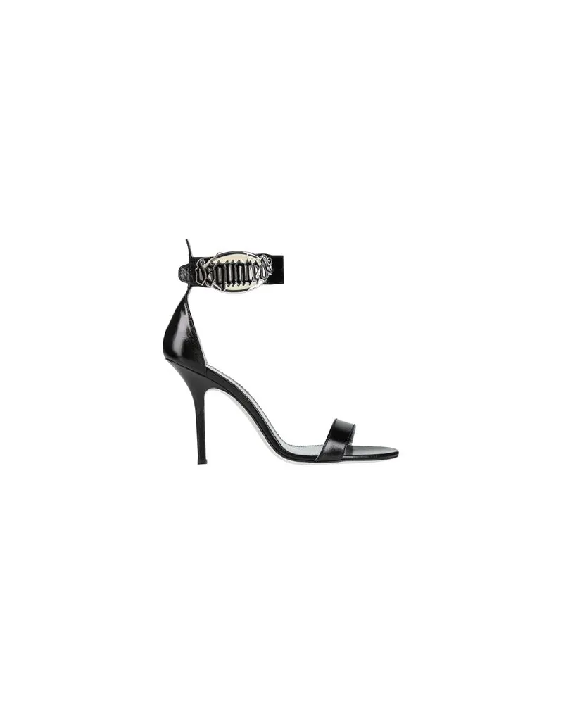 Dsquared2 SCHUHE - Sandalenauf YOOX.COM Schwarz