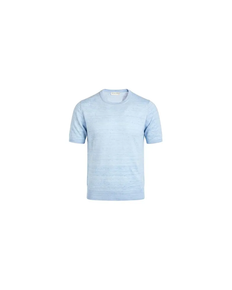 Filippo de Laurentiis STRICKWAREN - Pulloverauf YOOX.COM Hellblau