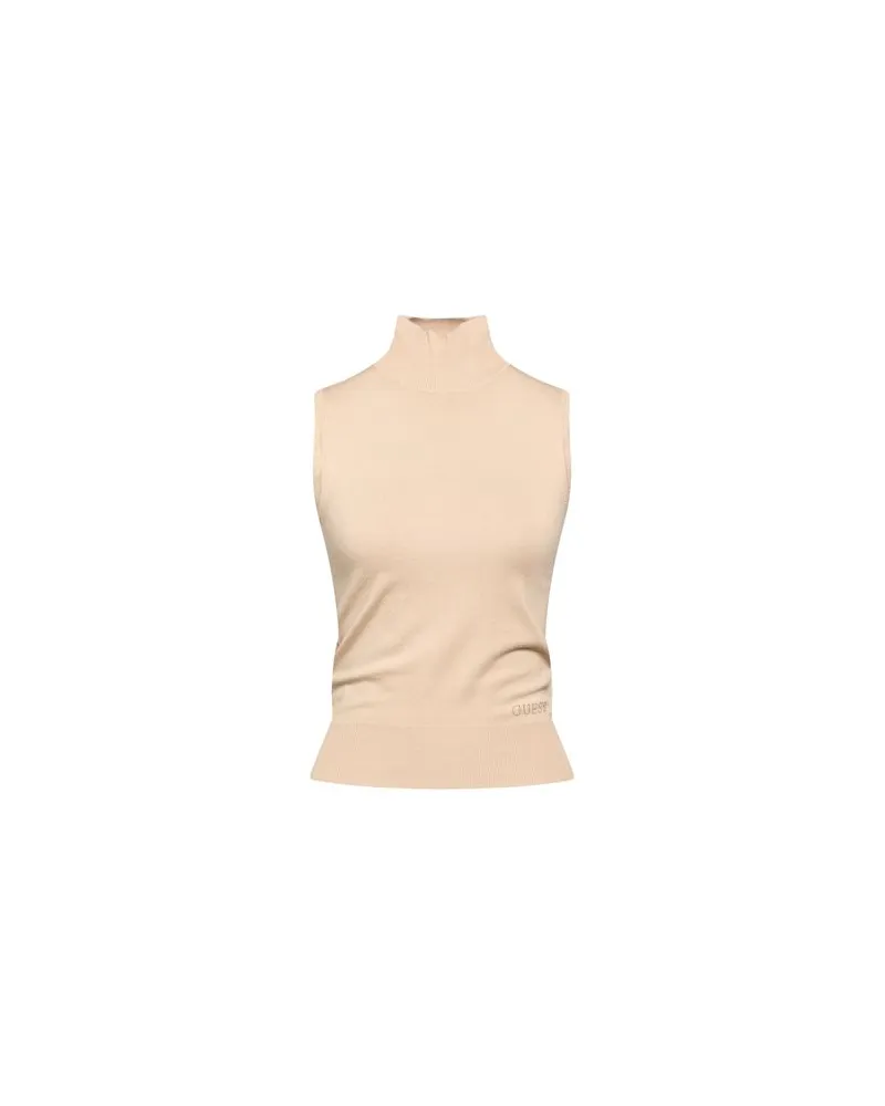 Guess STRICKWAREN - Rollkragenpulloverauf YOOX.COM Beige