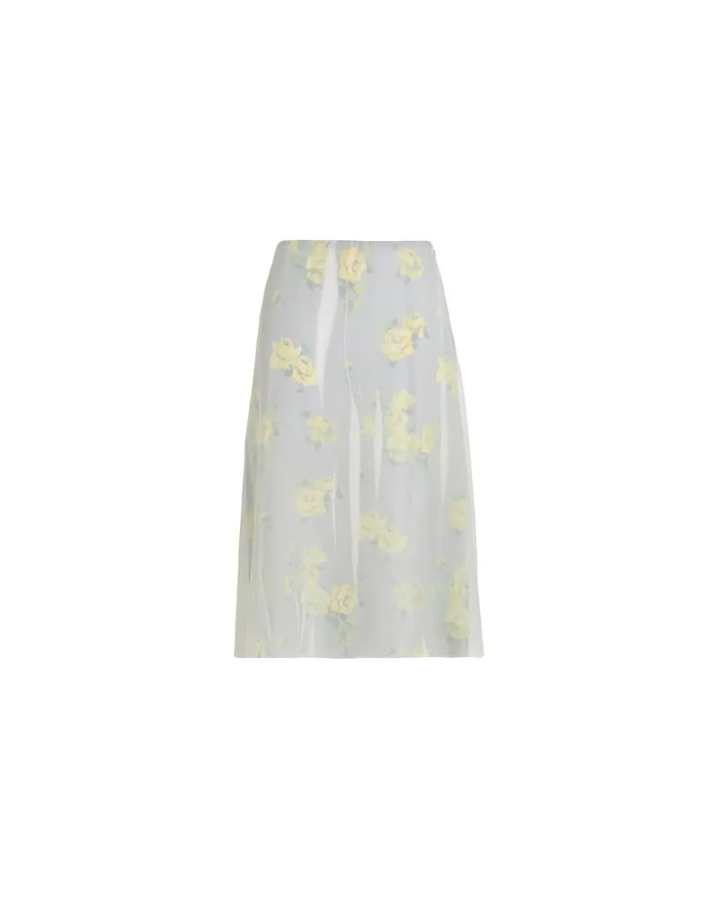 Acne Studios HOSEN & RÖCKE - Midi-Röckeauf YOOX.COM Hellgrau