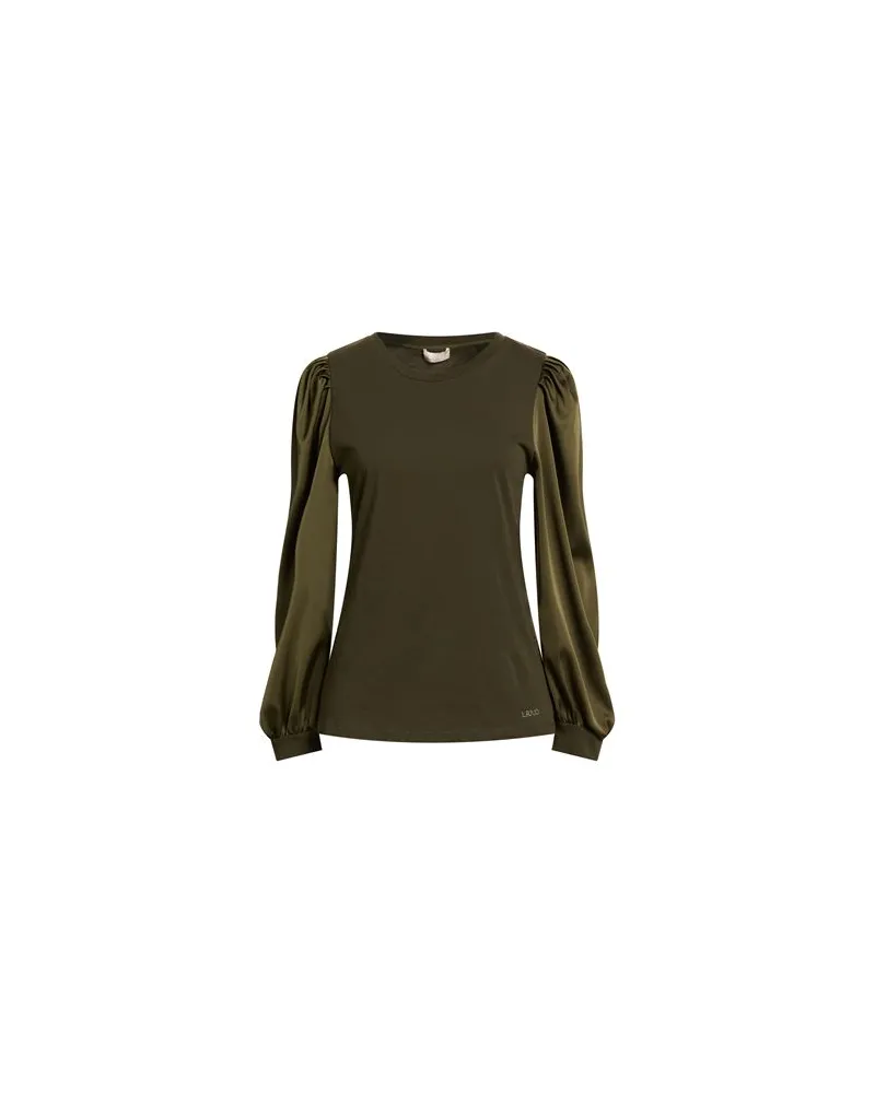 Liu Jo TOPS - T-shirtsauf YOOX.COM Militärgrün