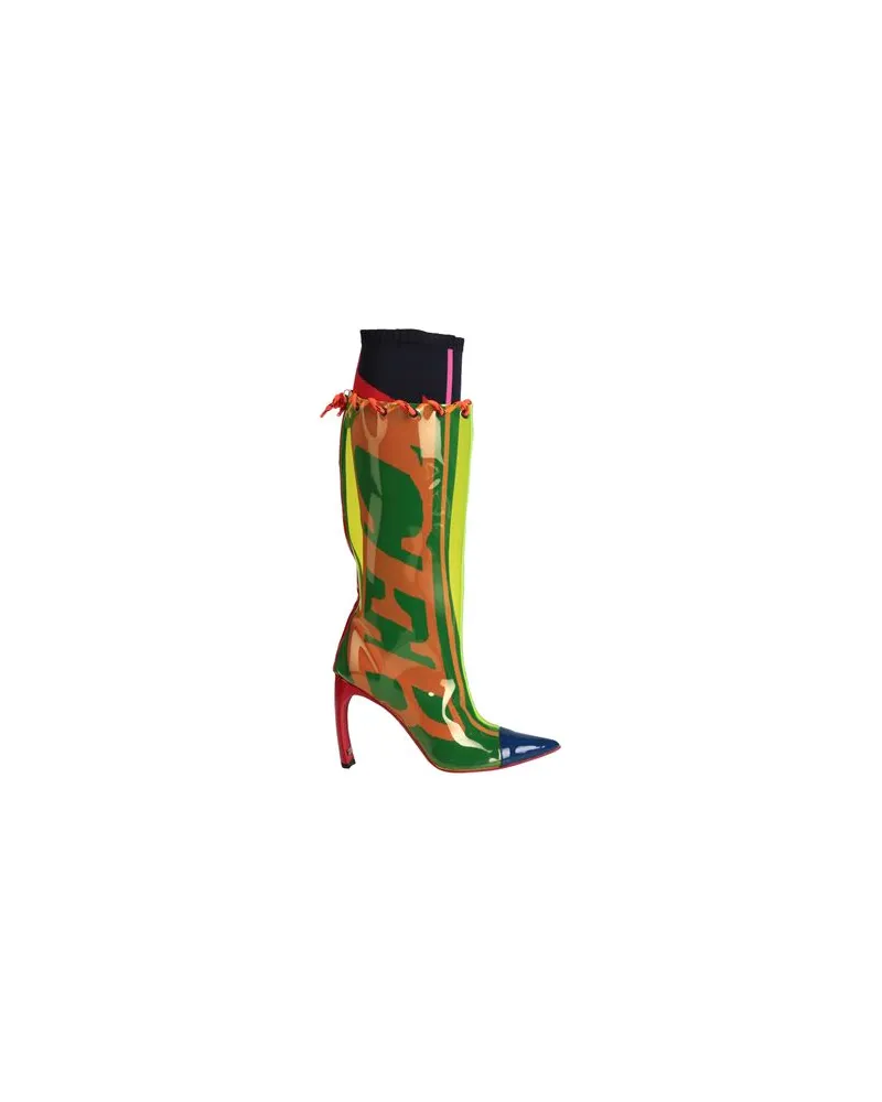 Iceberg SCHUHE - Stiefelauf YOOX.COM Limettengrün